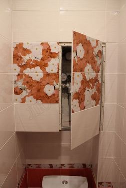 Люк под плитку Нажимной Секрет-Лайт 200*750 Люк под плитку Нажимной Секрет-Лайт 200*750