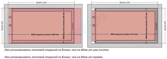 Люк под плитку Шагма для плитки 1200*600 (требуемый размер проема 1210*635, размер люка 1160*633) Люк под плитку Шагма для плитки 1200*600 (требуемый размер проема 1210*635, размер люка 1160*633)