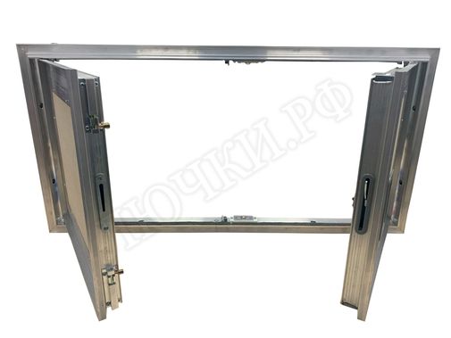 Люк-дверь под покраску Техно Противопожарный 2 створки 1600*1200 Люк-дверь под покраску Техно Противопожарный 2 створки 1600*1200