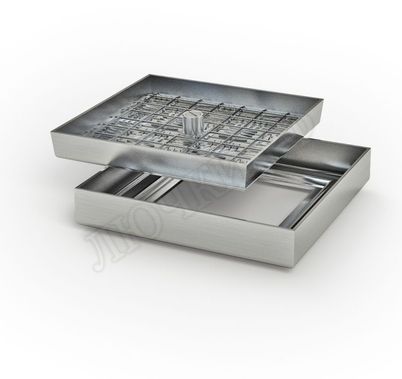 Напольный люк из нержавеющей стали AISI 304 700*700 Напольный люк из нержавеющей стали AISI 304 700*700