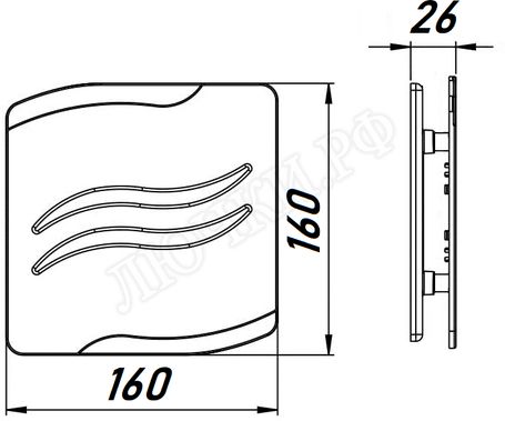 Вытяжной вентилятор Awenta System+, Silent, 100, KWS100W, PSB100, Белый, пластик Вытяжной вентилятор Awenta System+, Silent, 100, KWS100W, PSB100, Белый, пластик