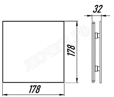 Вытяжной вентилятор Awenta System+, Turbo, 125, KWT125CTR, PTG125, Белый матовый, стекло Вытяжной вентилятор Awenta System+, Turbo, 125, KWT125CTR, PTG125, Белый матовый, стекло